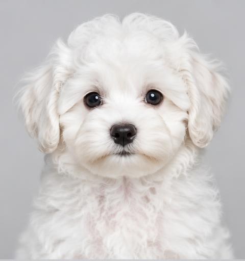 Maltipoo blanco — fotografía ilustrativa